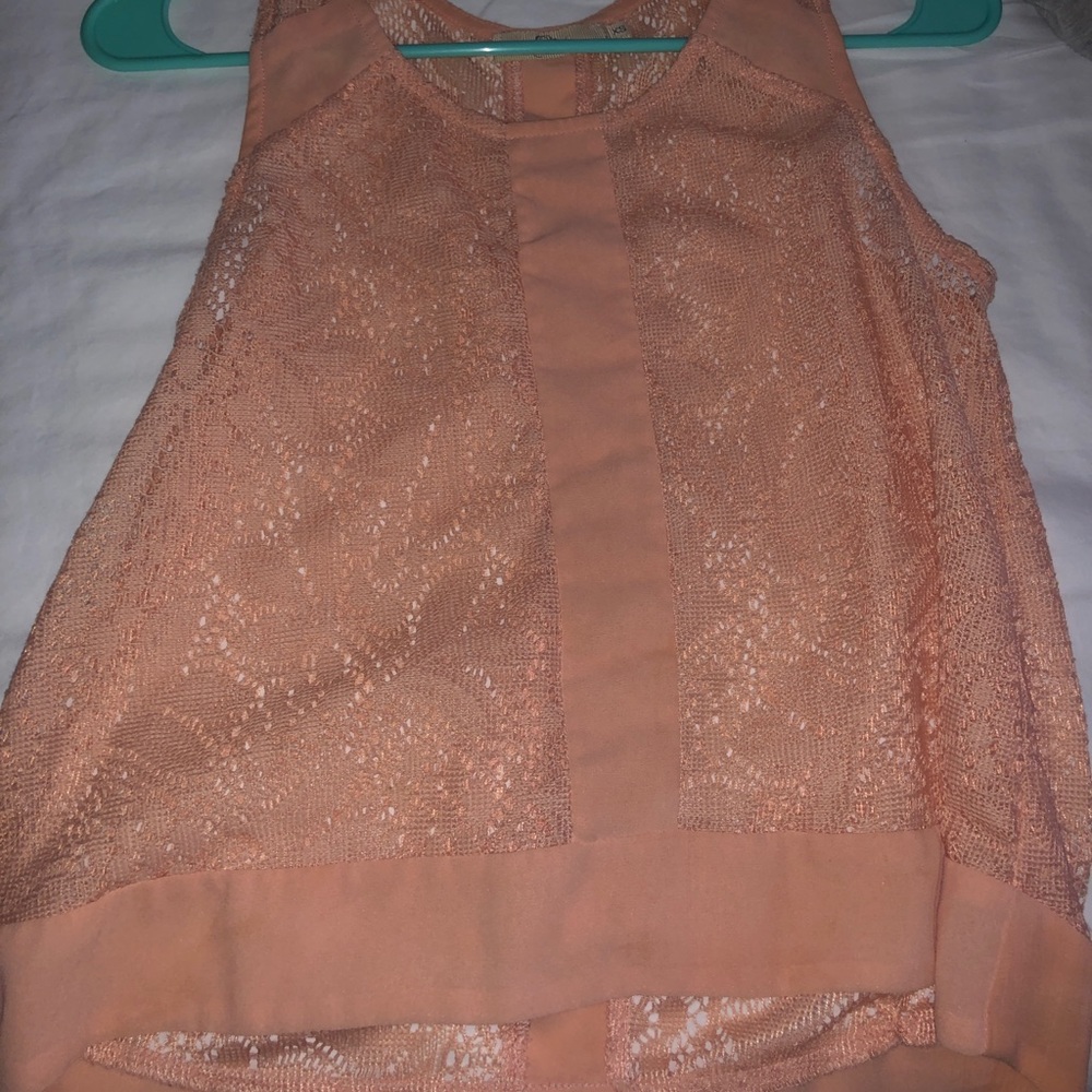Lace tank
